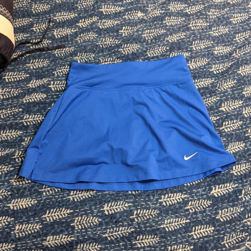 Blue Nike skort